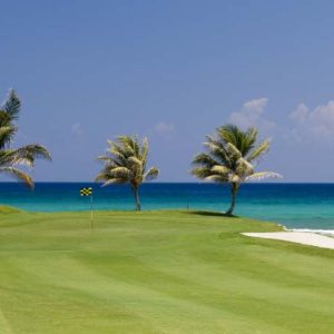 golfing